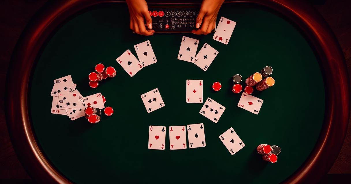 Casino table games roulette and blackjack